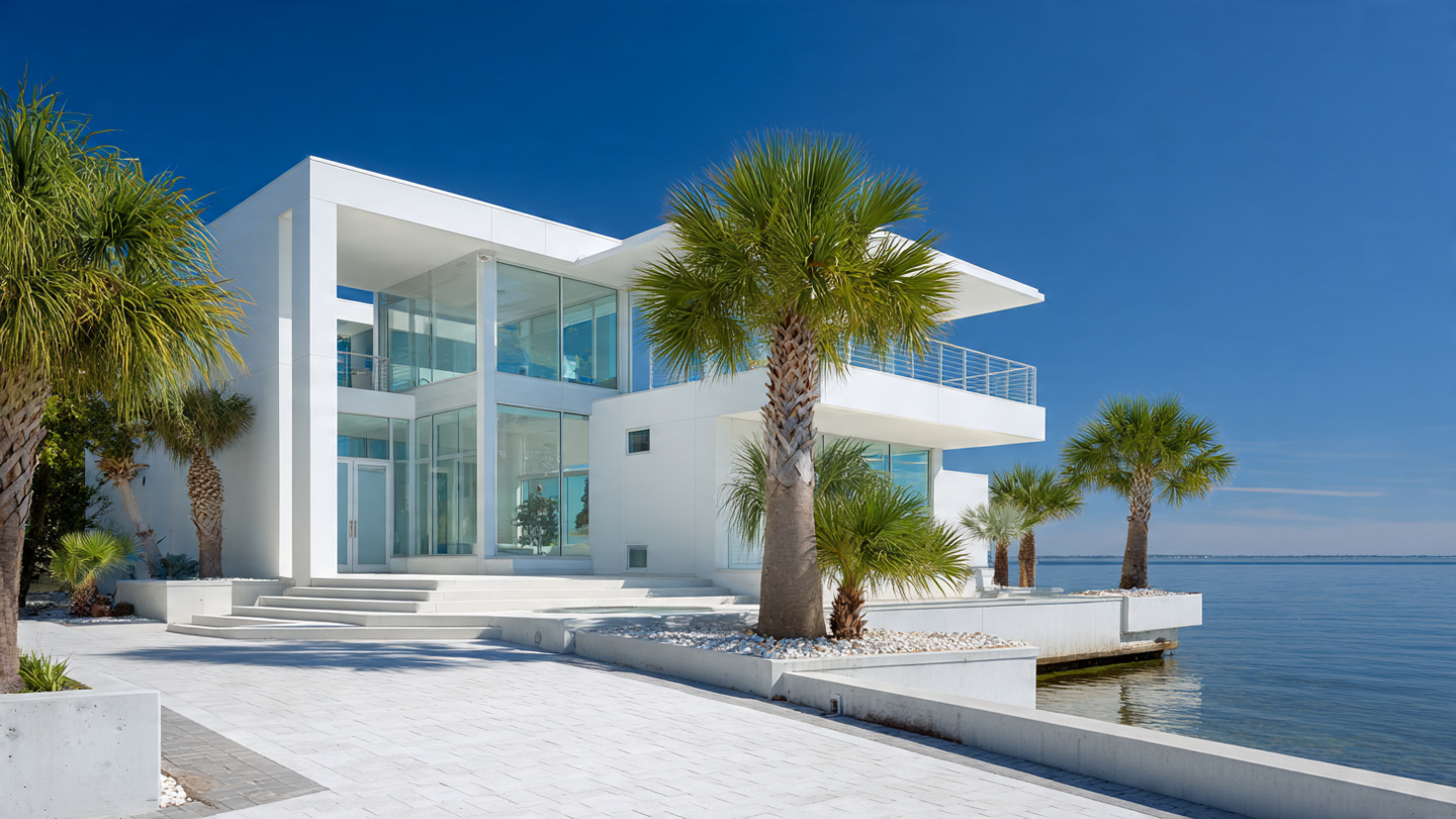 Luxury home in St. Petersburg, Florida for homeowners considering downsizing